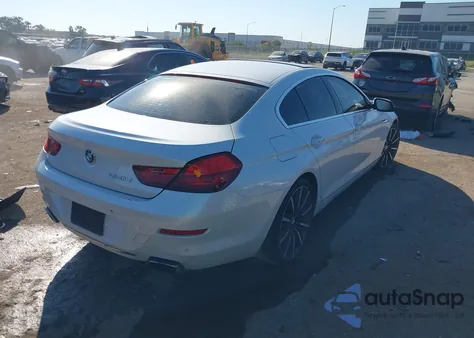 2016 BMW 650I Gran Coupe from USA, damaged, VIN WBA6D4C50GD977359